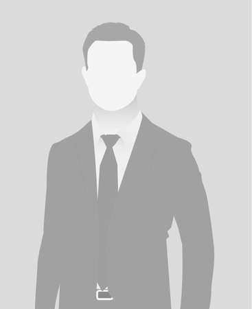 98627829 avatar de photo de portrait d homme d affaires de l espace réservé par défaut couleur gris homme